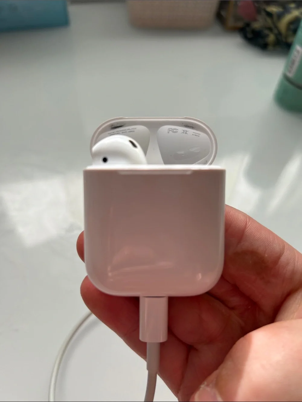 Apple White Earbud Charging Case LEFT EARBUD ONLY